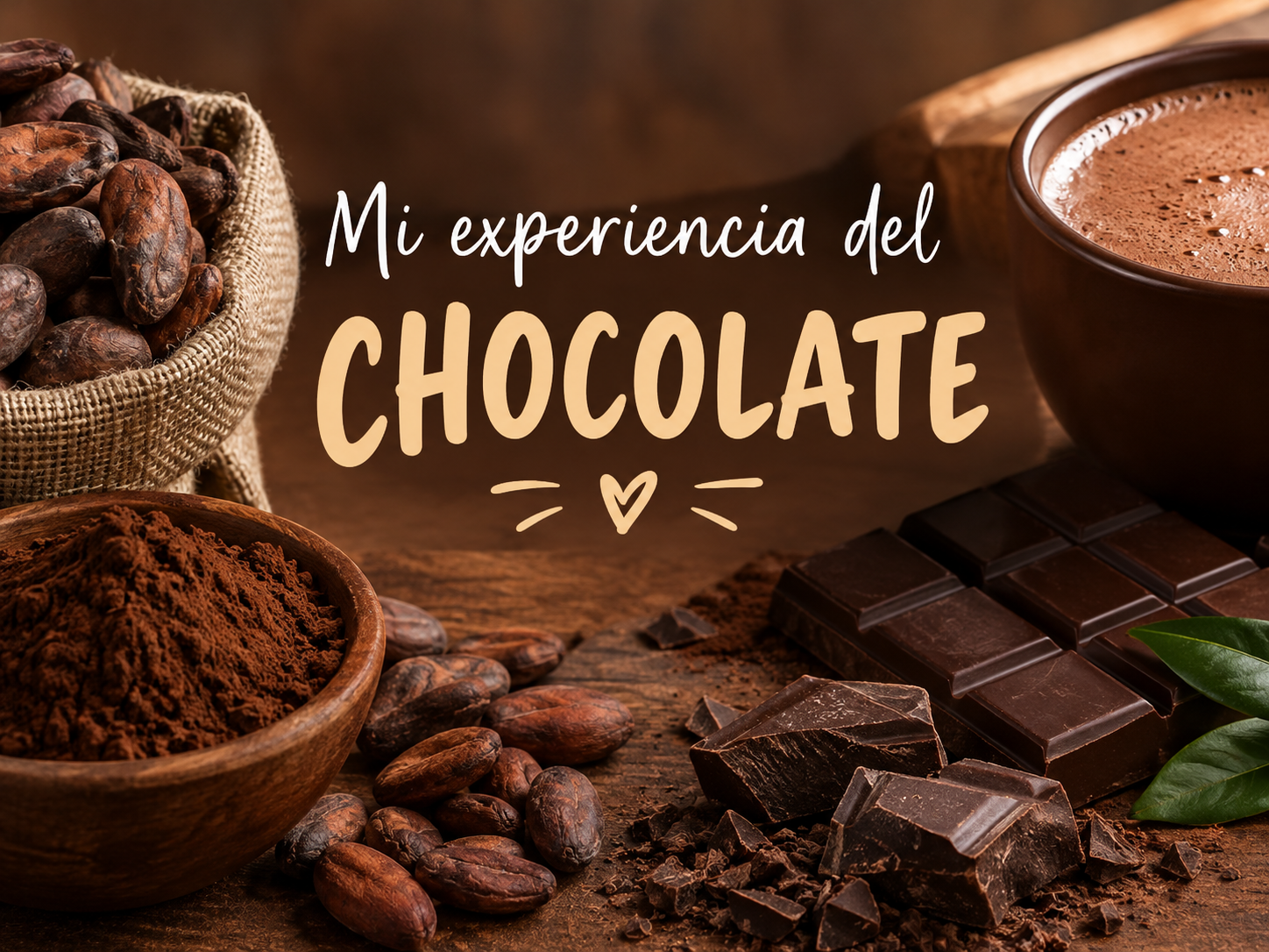 EXPERIENCIA DEL CHOCOLATE en Colombia rural